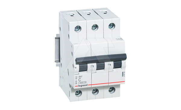 Авт. выкл. Legrand RX3 3P C 25A 4,5кА 3M  