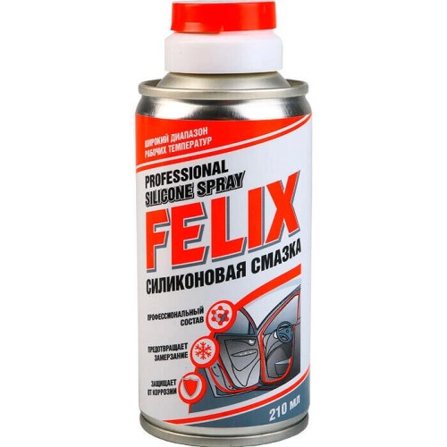 FELIX смазка силиконовая, 210 мл, аэрозоль