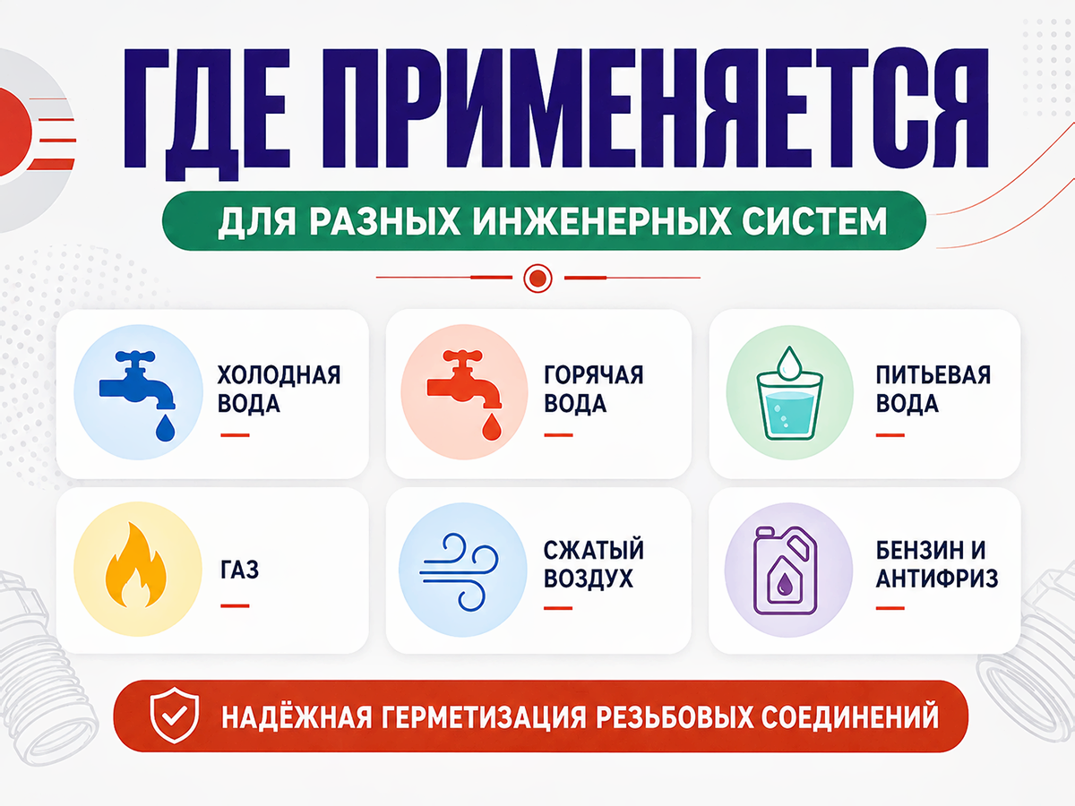 Анаэробный клей-герметик VALFEX VF.42.50, красный, 50 мл фото 5