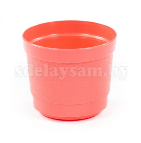 Горшок цветочный "Жасмин" h=91 мм - 0.6 л розовый