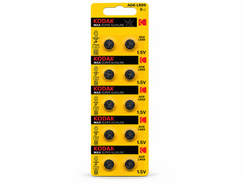 Kodak батарейка AG6, 1,5 В, 10 шт