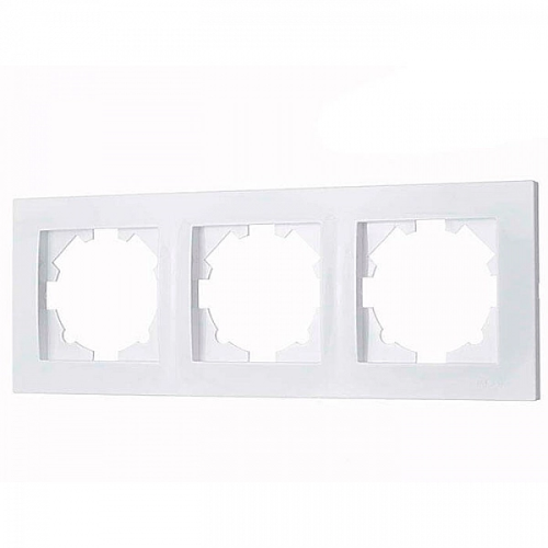 EL-BI,Vega,рамка 3-я,белоснежный,510-015600-227 , пр-во:Турция