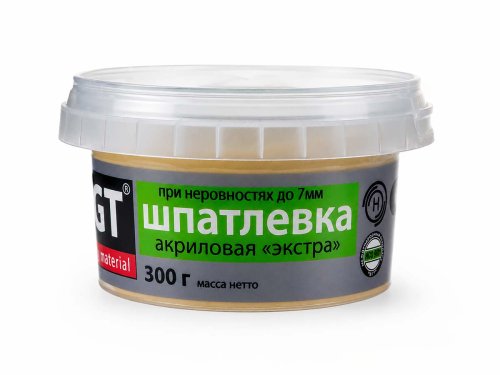 Шпатлёвка акриловая VGT «Экстра» по дереву, дуб, 0,3 кг