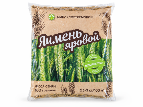МинскСортСемОвощ семена ячменя ярового Добры, 100 г