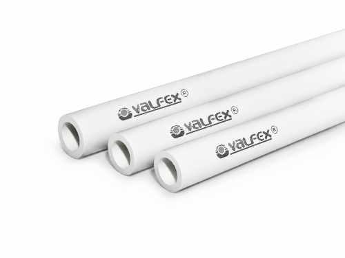 Труба полипропиленовая VALFEX SDR 6 PN20, 40×6,7 мм, 4 м, серая