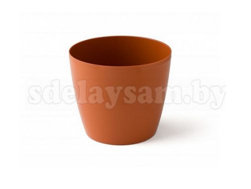 Цветочный горшок круглый 125 мм в ассортименте