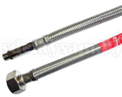 100 см. Подводка для смесителя длинный штуцер, арт. 5308