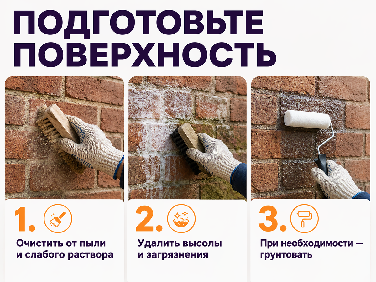 Краска акриловая «Престиж» по кирпичу, чёрный, 2,4 кг фото 4