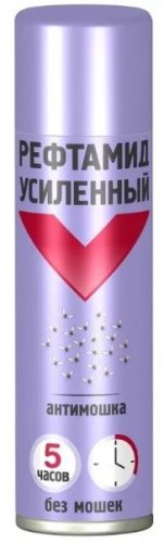 Средство репеллентное "Рефтамид Экстра Антимошка", Усиленный, 150 мл