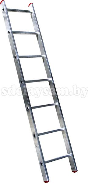 Лестница алюминиевая односекционная 5107
