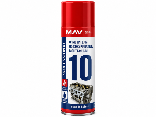 Очиститель-обезжириватель монтажный MAV Install Cleaner, аэрозоль 650 мл, 28677-365