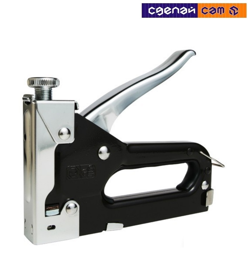 Пистолет скобозабивной мет. 4-10мм STARTUL MASTER (ST4502)