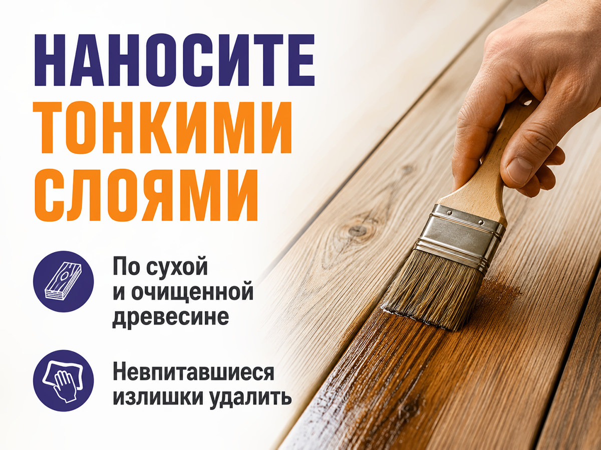 Масло для террас PROSTOCOLOR, графит, 0,75 л фото 5