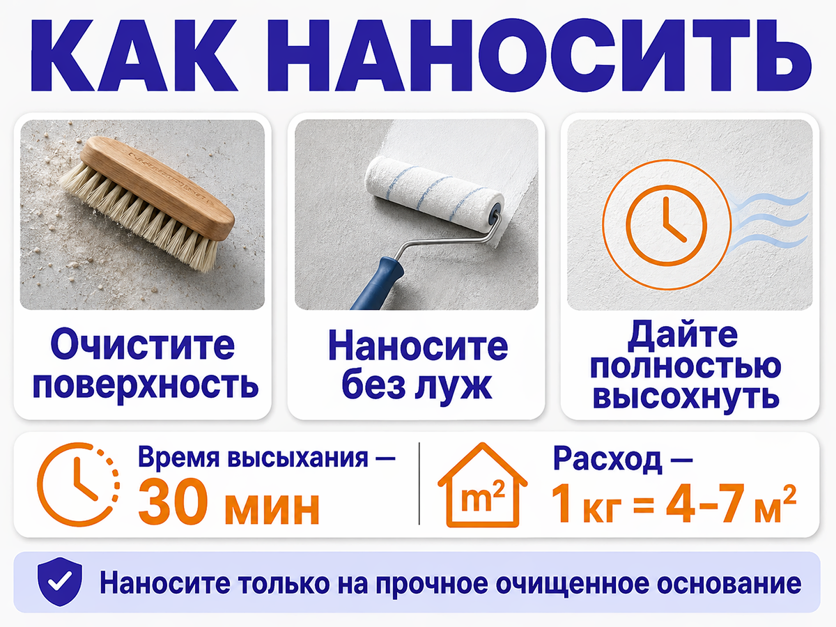 Грунтовка глубокого проникновения SUPER DECOR «Супергрунт 70», 1 кг фото 4