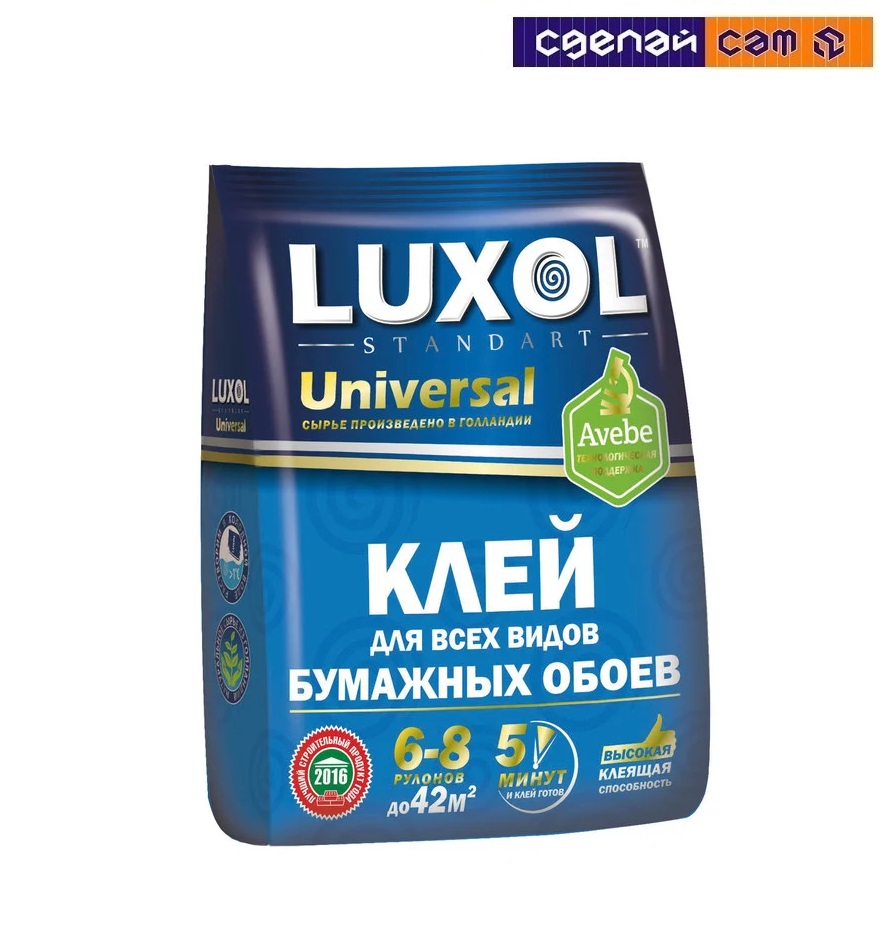Клей обойный «LUXOL универсал» (Standart), 180 г