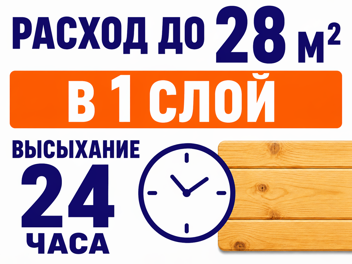 Пропитка декоративная NORDEN WOOD, сосна, 2,25 кг фото 5