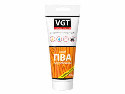 Клей ПВА VGT водостойкий D3, 0,28 кг