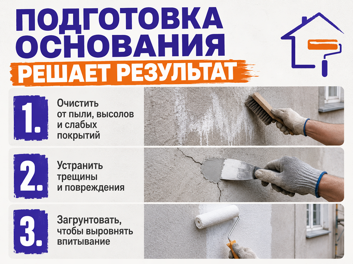 Краска акриловая DIAMANT «Фасад», белая, 5 л (7,75 кг) фото 3