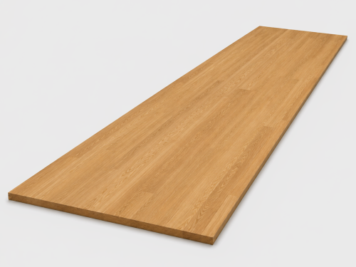 Мебельный щит из дуба 2230×600×20 мм, сорт 1/2, сращённый