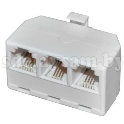 Телеф.перех. евро2 витая пара Арт46  4814438002828 ,46