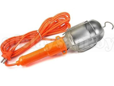 Светильник-переноска LUX ПР-60-10 оранжевый 10 метров 60W E27