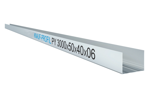 KNAUF профиль направляющий ПН, 3000×50×40 мм, 0,6 мм