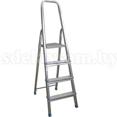 Стремянка 4-х ступенчатая алюминиевая