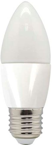 Лампа светодиодная LED-C37-7W-E27-3000K