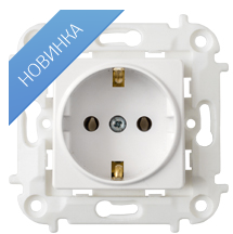 Розетка РС16-1002 с заземляющим контактом