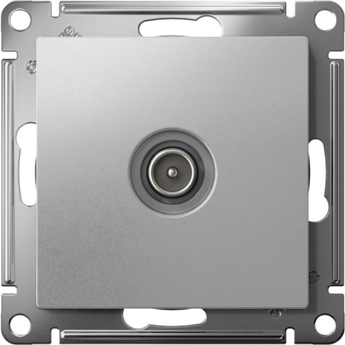 TV РОЗЕТКА оконечная 1DB, механизм, АЛЮМИНИЙ (577044)
