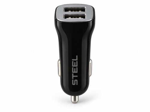 Автомобильное зарядное устройство для телефона, 2 USB-порта