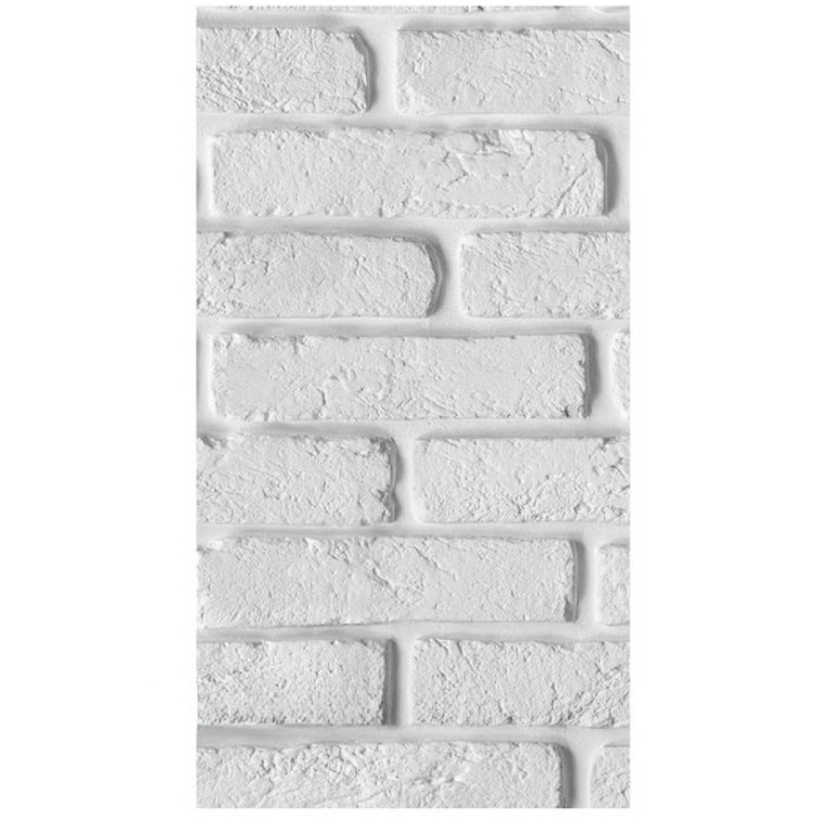 Панель ПВХ  "Стандарт NEW"(2,5м х0,25м х0,07)  Кирпич белый -347