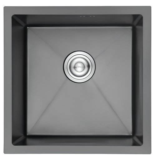 Мойка кухонная премиум из нержавеющей стали  K34444B (PVD графит 440*440) GERHANS