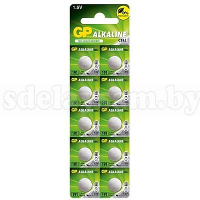Элемент питания GP 191/LR1120/AG8 10BP