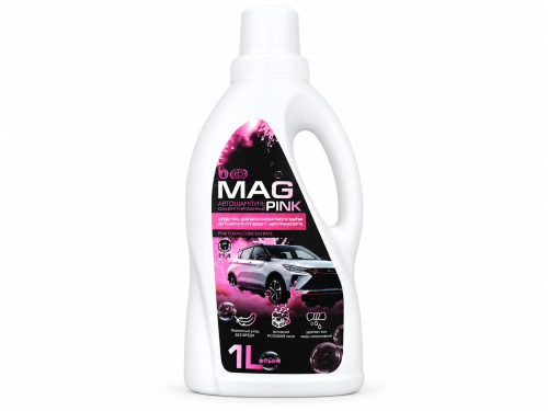 Автошампунь концентрированный MAG PINK, 1 л