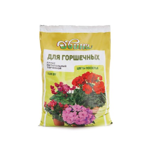 Грунт питательный "Цветы Поозерья" 10л