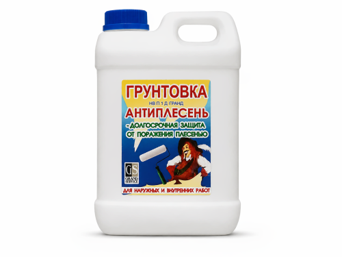 Грунтовка «Гранд Антиплесень», 2 л
