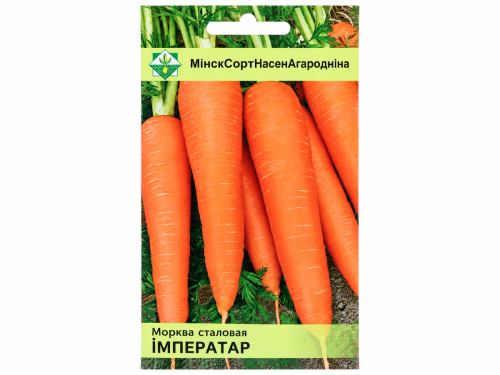 Семена моркови столовой МинскСортСемОвощ Император, 1 г