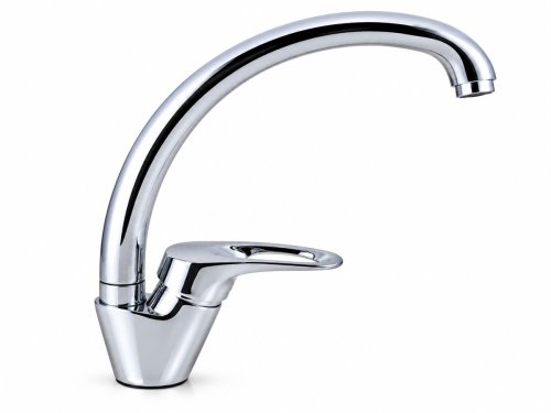 Смеситель для кухни Frap F4113-2 с высоким поворотным изливом, хром