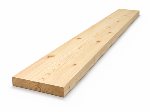 Мебельный щит из хвойных пород, 1800×300×40 мм, сорт 1/2