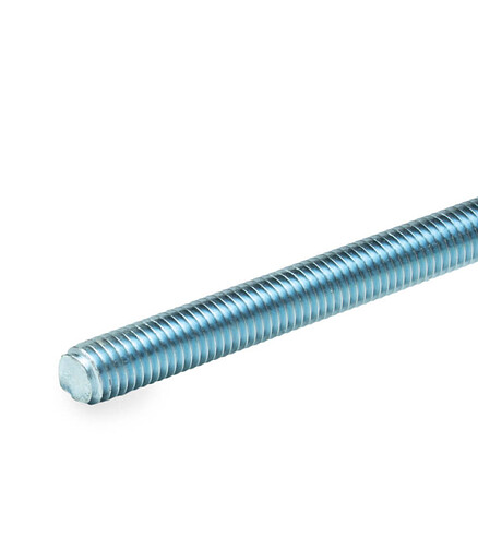 Шпилька резьбовая M4x1000 мм, цинк, МОНТАЖ (с этик./1шт)  BM002358