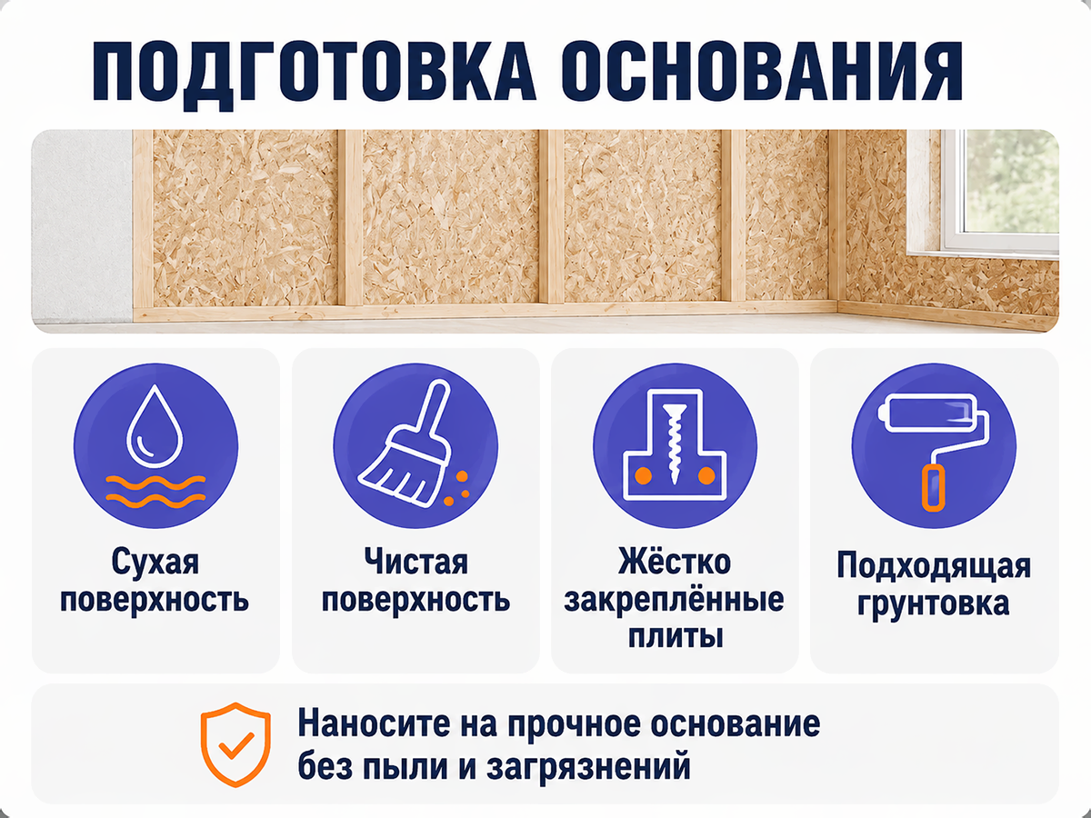 Шпатлёвка NEOMID для плит OSB, белая, 1,3 кг