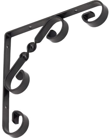 Кронштейн декоративный  DOMAX  WO 150 C  150x150 черный 