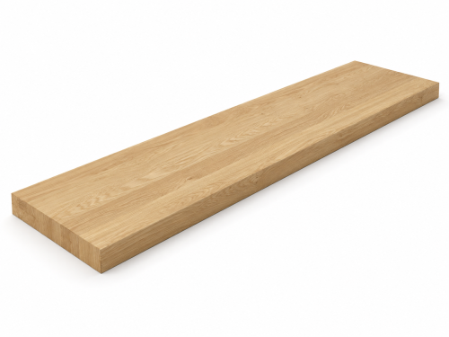 Мебельный щит из дуба 1600×300×40 мм, цельноламельный, сорт ВС