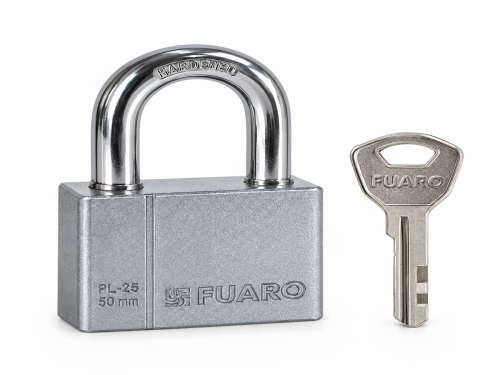 FUARO замок навесной PL-PROTEC-2550, 50 мм, 4 ключа
