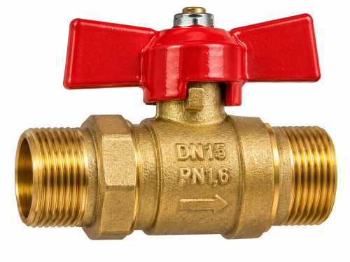 Кран шаровой для воды Цветлит 11Б27п7, 3/4", PN1,6 МПа