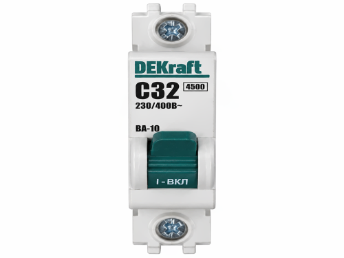 DEKraft автоматический выключатель ВА-101, 1P, C32, 4,5 кА, 11057DEK