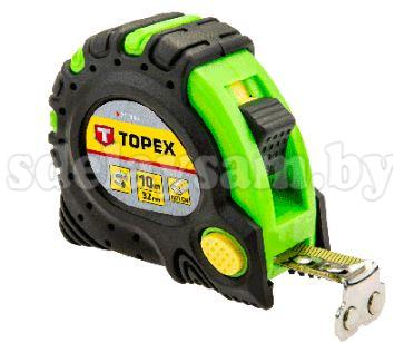 Рулетка стальная TOPEX  3 м х 19 мм магнитный фиксатор 27C343