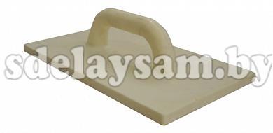 Терка полиуретановая желтая 140x230 мм