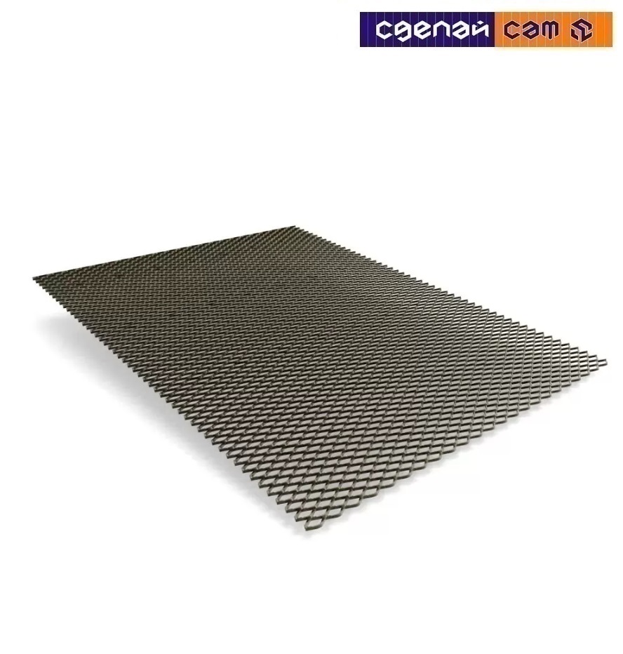 Лист алюминиевый  декоративный ПВЛ TR16 0,8х250х500 Черный ,14586